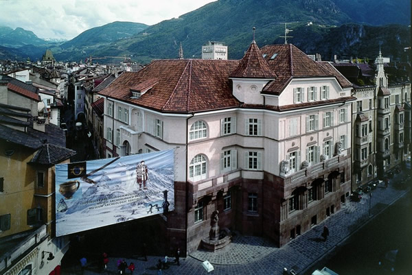 The museum in Bolzano where Otzi the Iceman's remains reside