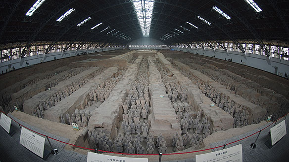 chinese clay warriors