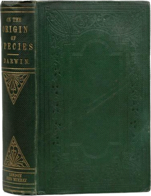 Picture of The Origin of Species 1859 first edition