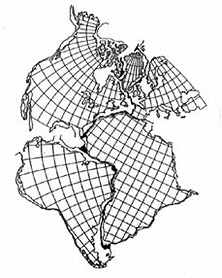 Alfred Wegener's hypotesis of continental drift envisioned a vast early continent he refeered to as Pangaea