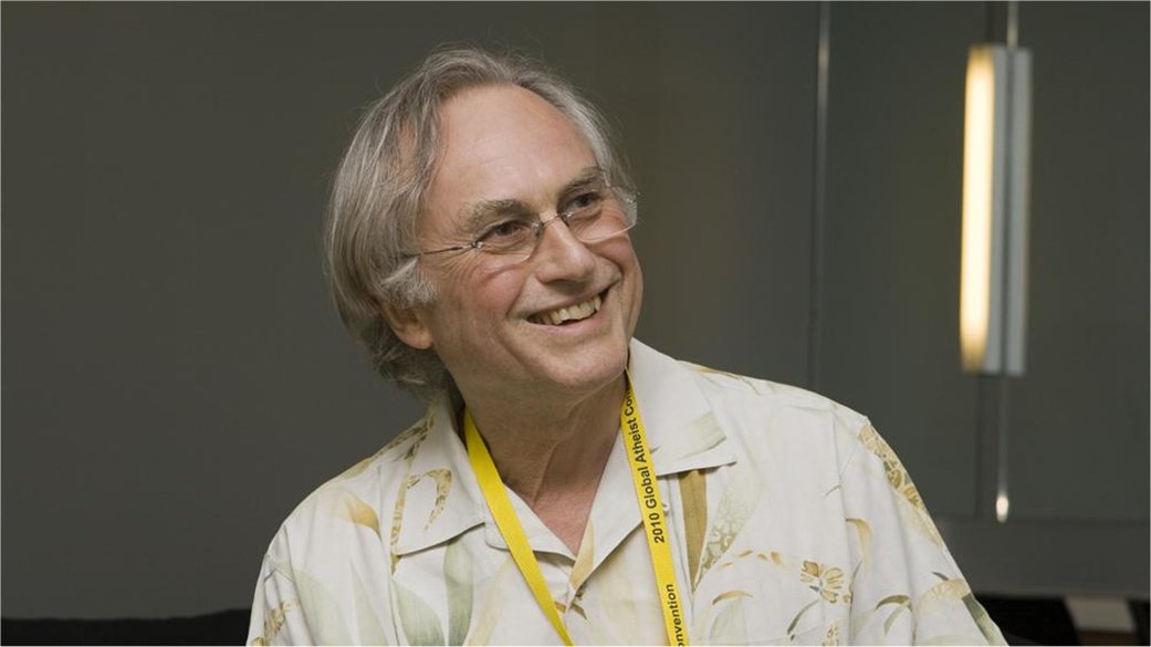 Richard Dawkins pictured in Melbourne, Australia in March, 2010, at a Global Atheist Convention