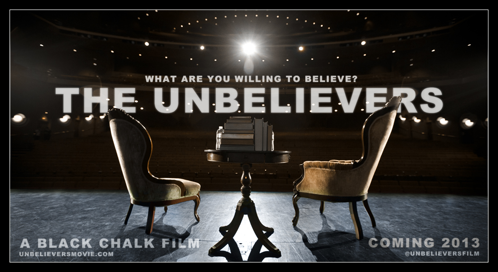 screen grap of - The Unbelievers - title screen