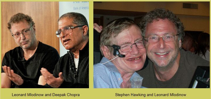 Leonard Mlodinow, Deepak Chopra and Stephen Hawking