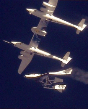 spaceshiptwo released for independent test flight October 2010
